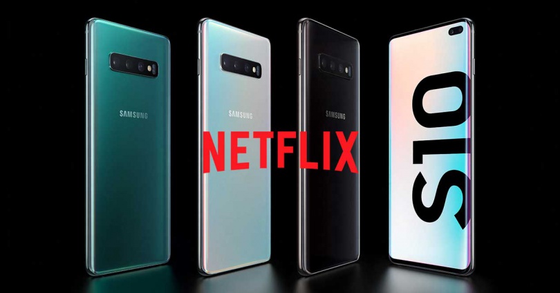 Netflix en el Samsung Galaxy S10
