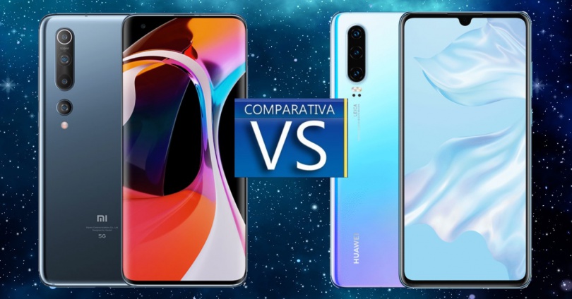 Xiaomi Mi 10 vs Huawei P30